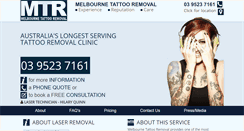 Desktop Screenshot of melbournetattooremoval.com.au